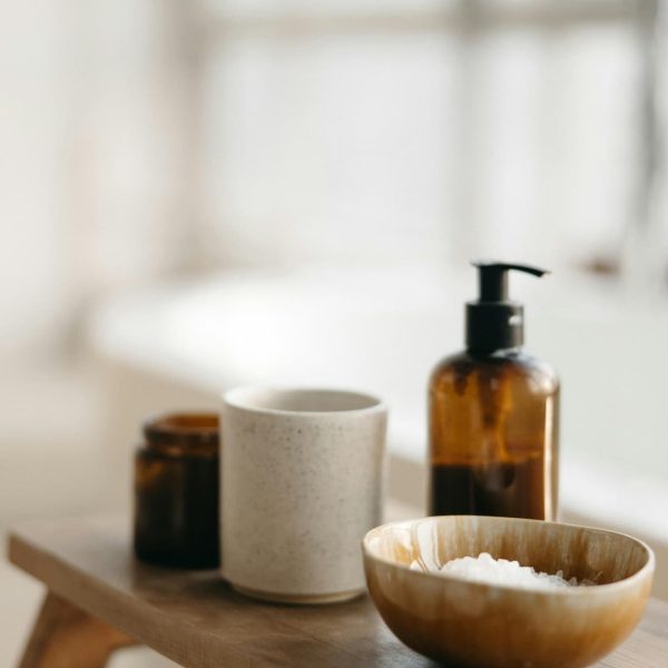 Salz Behandlung Massageöl